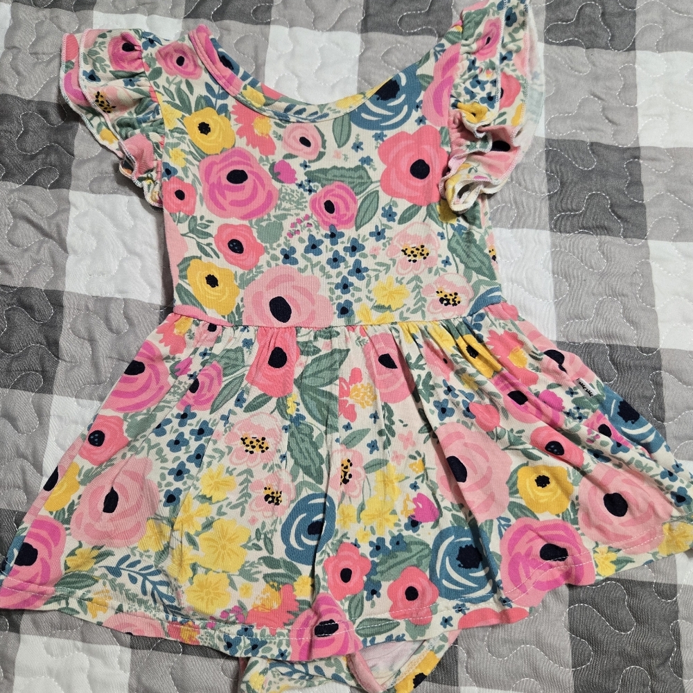 Little Sleepies Secret Garden Bodysuit Twirl